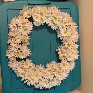 Daisy wreath